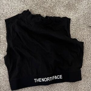 The North Face Black Cropped Tank